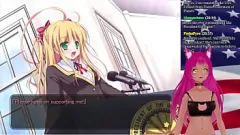 تشغيل شاهد بينما يلعب VTuber LewdNeko دور صديقتي هي الرئيسة! في هذا البث المباشر لمحاكاة الهنتاي الساخرة المضحك الذي يعرض فتاة أنمي صغيرة الحجم ذات أثداء كبيرة