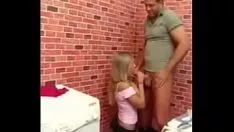 Play A boy fucks a gorgeous and perverted blonde